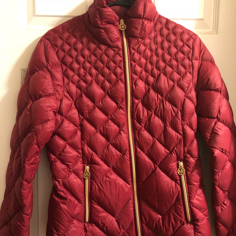 Michael Kors packable down jacket